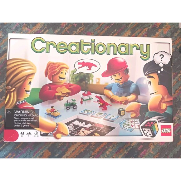 LEGO Games: Creationary (3844) board game building set - Picture 1 of 4